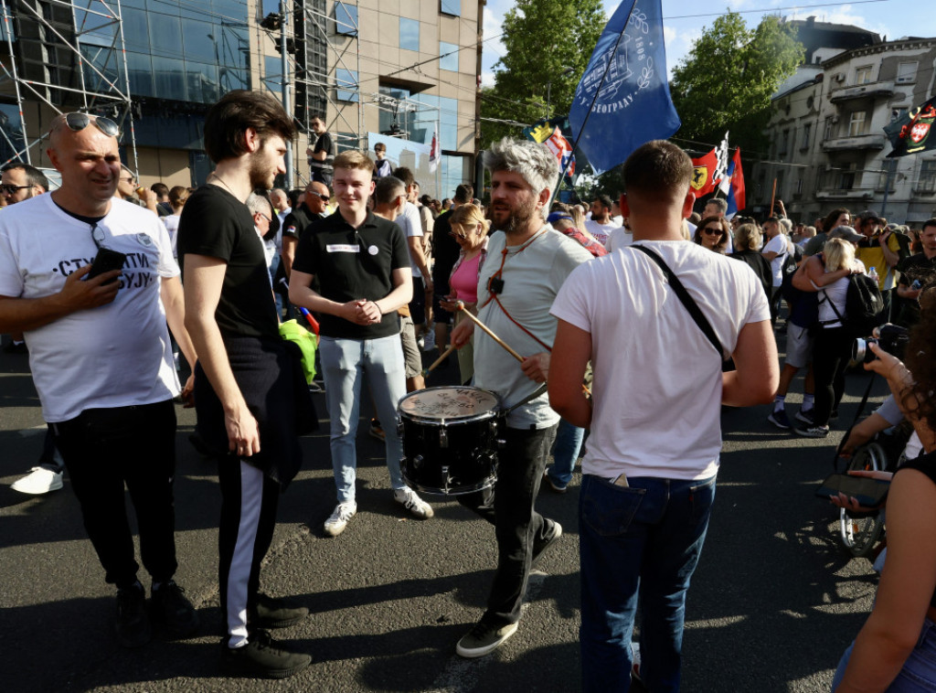 Na protestu na Slaviji kritike na račun vlasti, bez konkretnih predloga rešenja