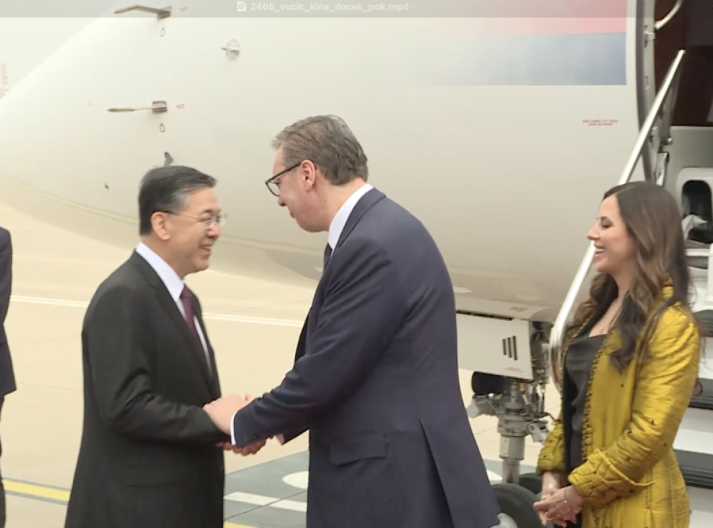 Predsednik Vučić stigao u Peking, počinje višednevna zvanična poseta NR Kini