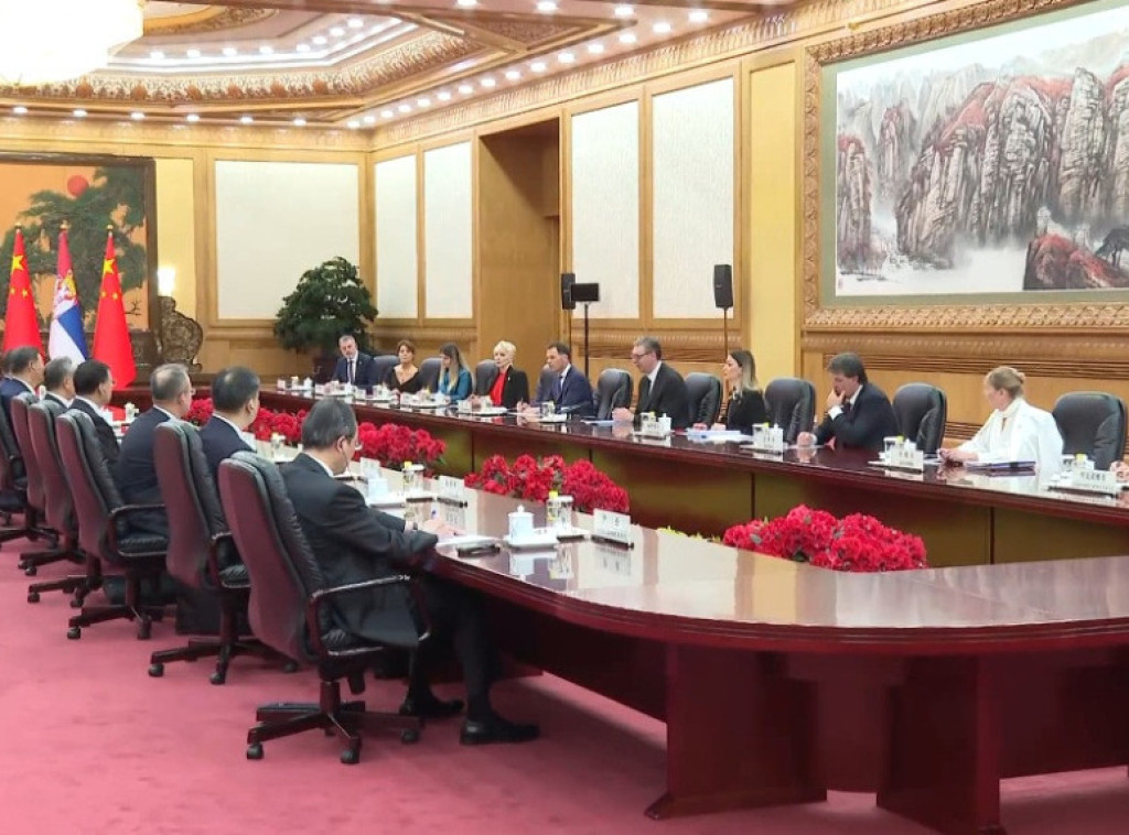 Počeo sastanak delegacija Srbije i Kine u Pekingu