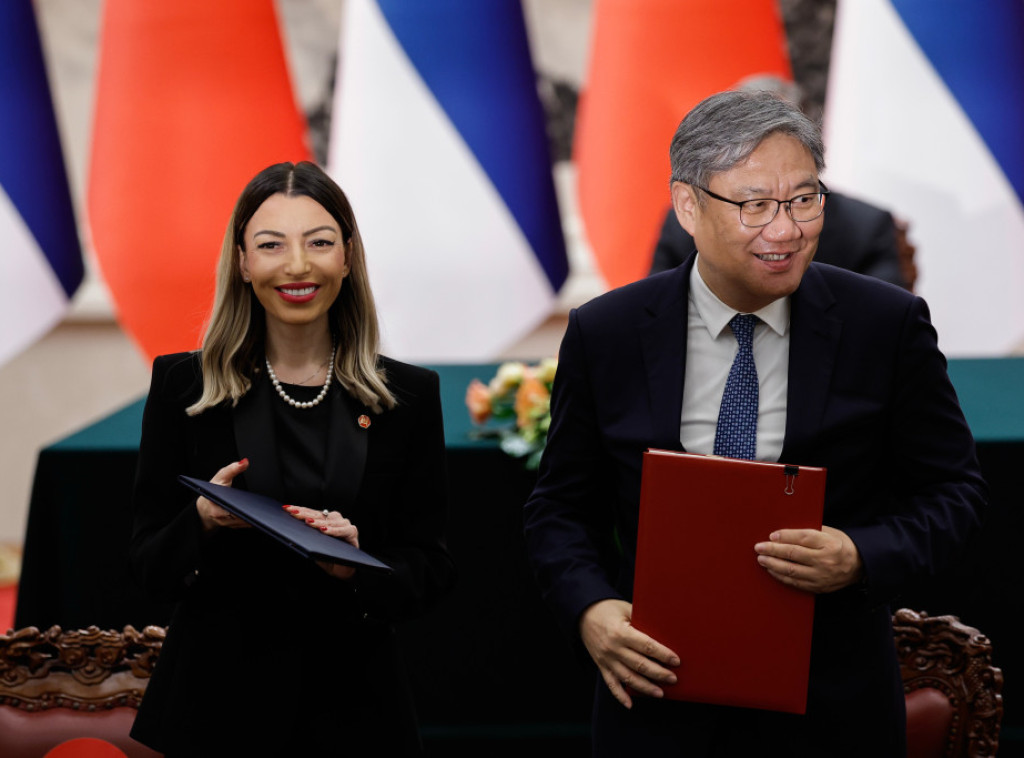 Adrijana Mesarović potpisala niz memoranduma o razumevanju na temu ekonomske saradnje Srbija - Kina