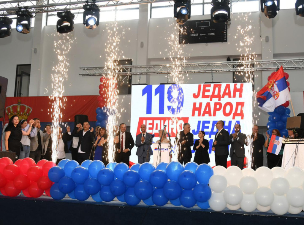Srpska lista počela predizbornu kampanju u Žitkovcu, Milović: Sačuvajmo Srbe na KiM