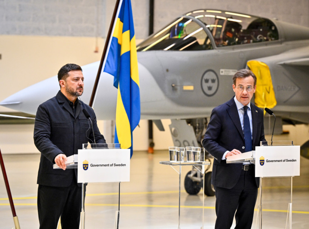 Švedska odobrila prodaju 20 lovaca gripen E/F Ukrajini, doniraće 16 tipa C/D