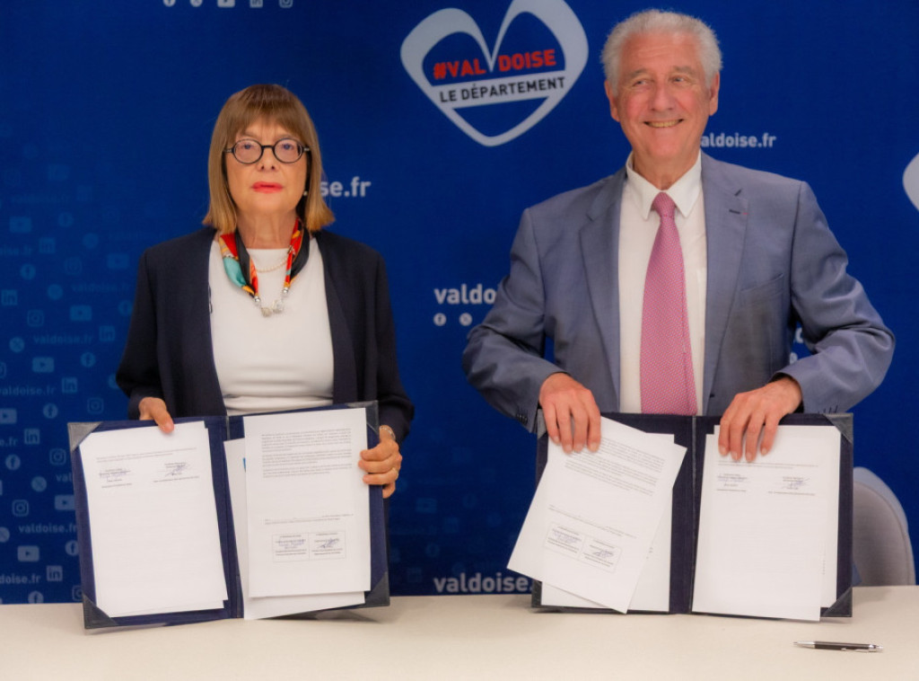 Gojković i predstavnik francuskog regiona Val Doaz dogovorili produbljivanje saradnje
