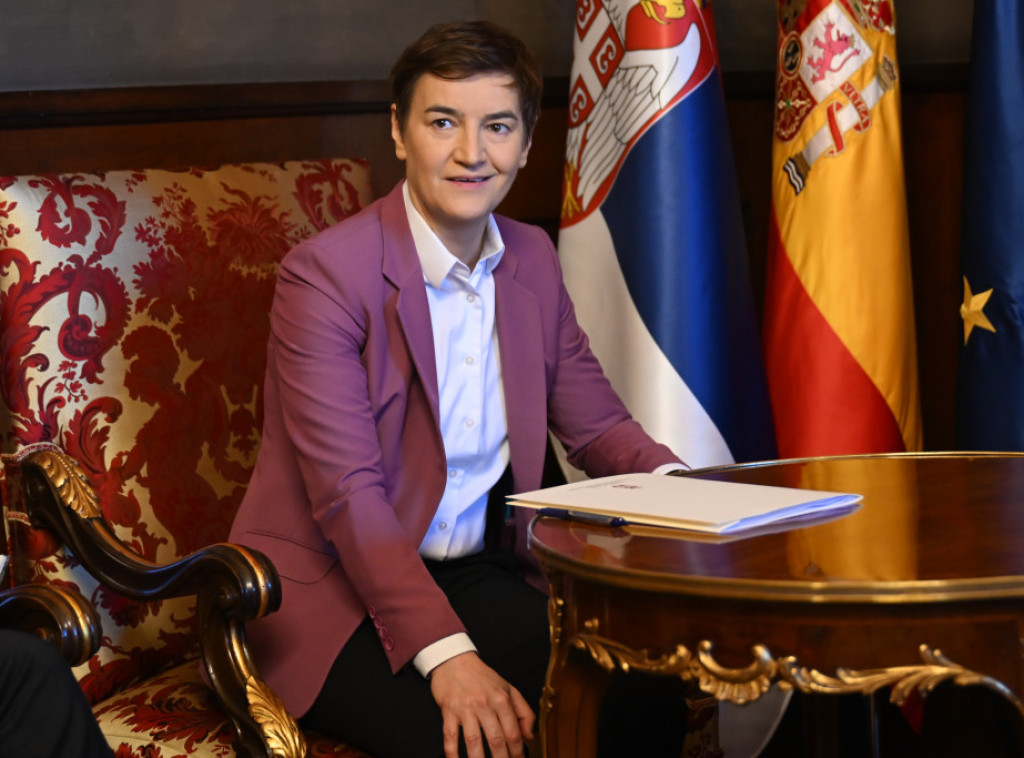 Ana Brnabić: Politički i ekonomski odnosi između Srbije i Španije sve bolji