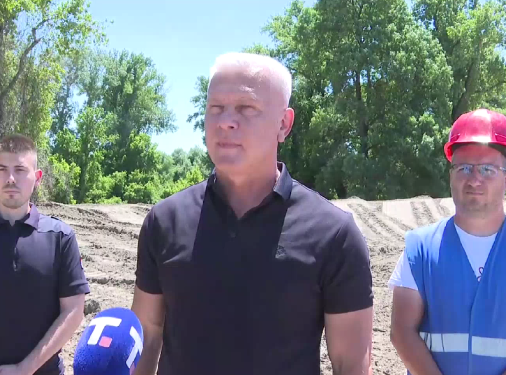 Goran Puzović: Osnovna namena projekta na nasipu u Galovici bezbednost ljudi