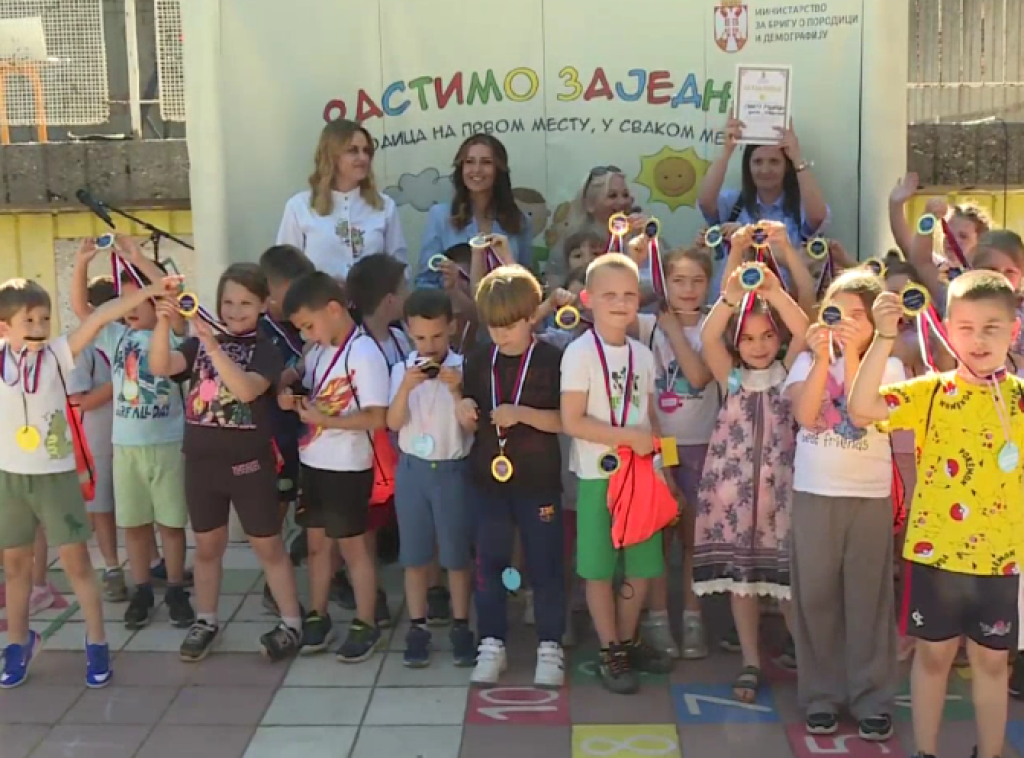 Kampanja "Rastimo zajedno" održana u vrtiću "Slavujak" u opštini Palilula