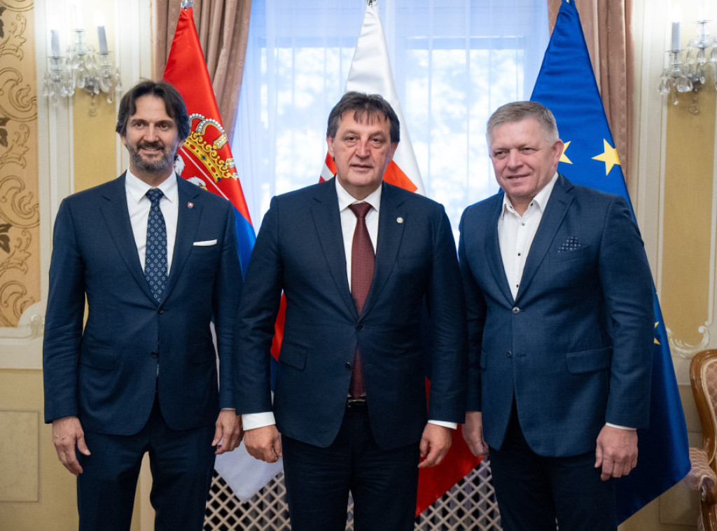 Gasic, Fico discuss strengthening of Serbia-Slovakia cooperation