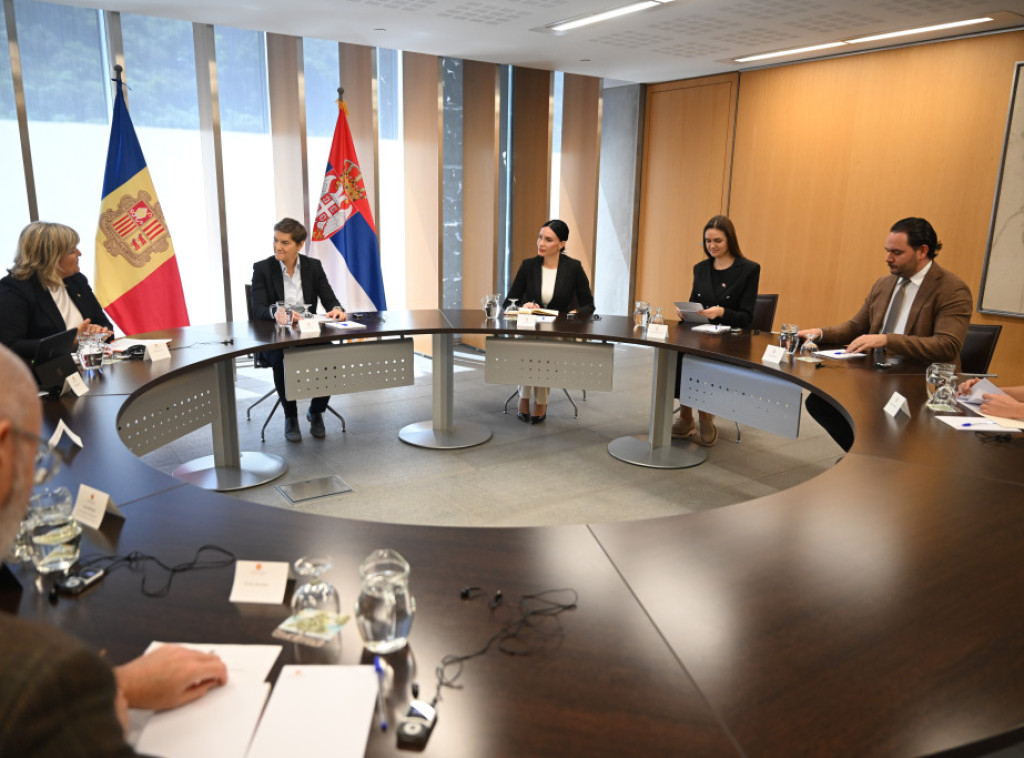Brnabic meets with members of Andorran parliamentary committee on foreign affairs