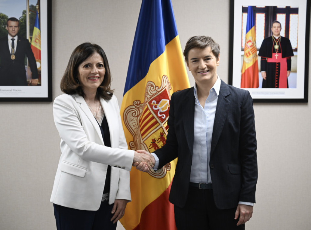 Brnabic meets with Andorran FM