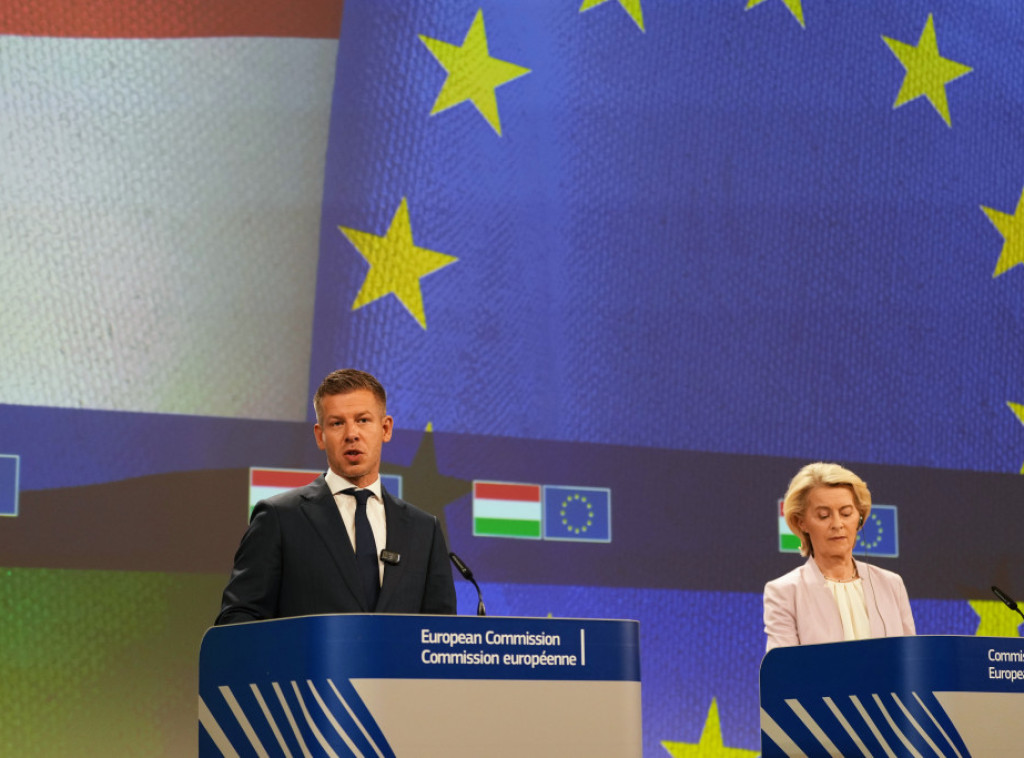 Peter Mađar i Ursula fon der Lajen: Dogovor o fondovima za Mađarsku nema veze sa pristupanjem Ukrajine EU