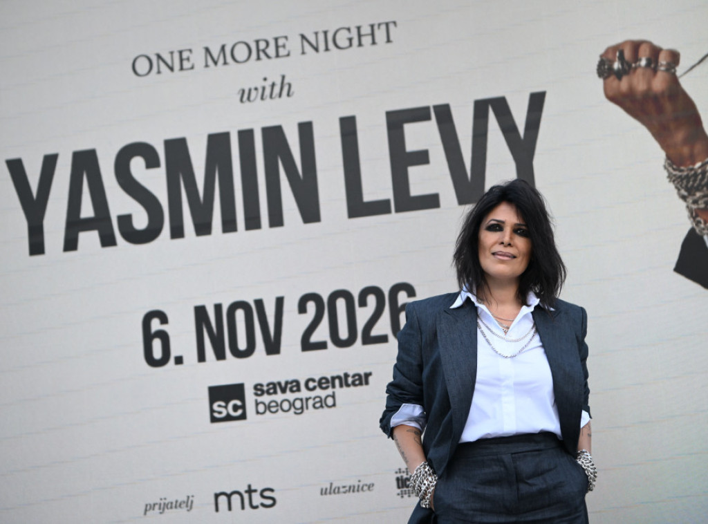 Jasmin Levi 6. novembra u Sava centru: Beograd mi je vratio snagu za stvaranje