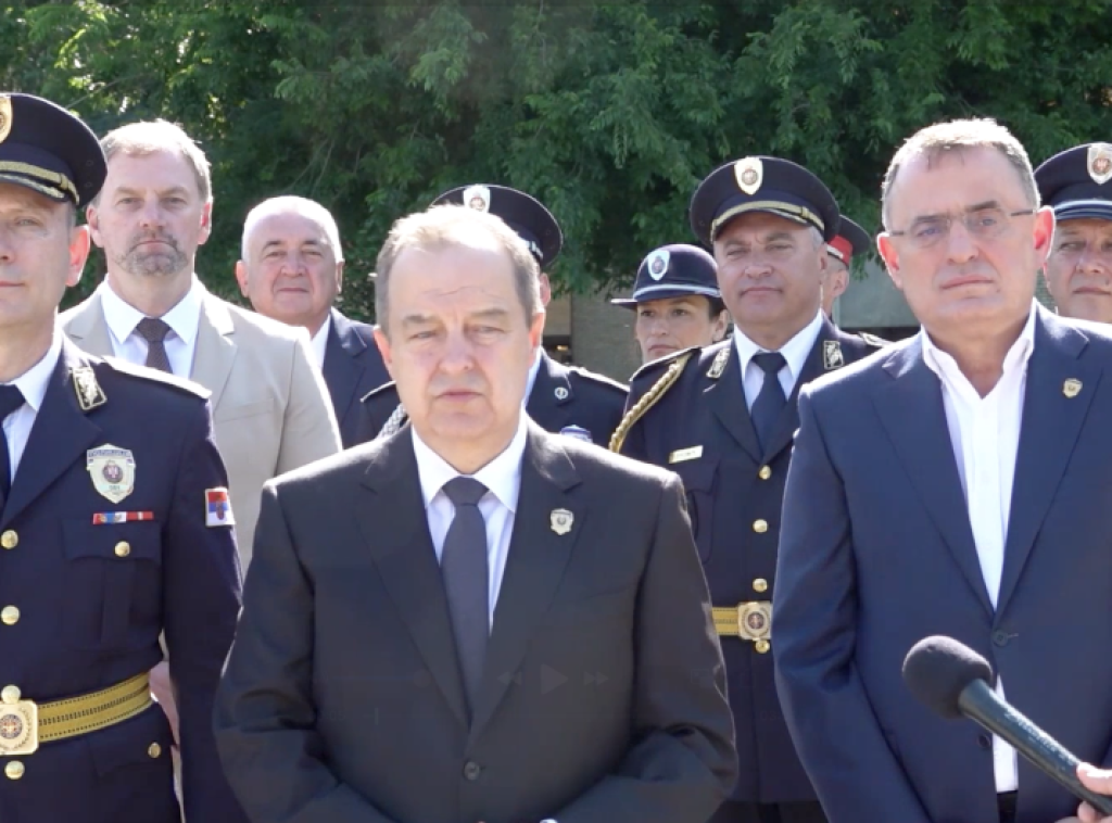 Dačić: Želja policije je da bude simbol sigurnosti građana