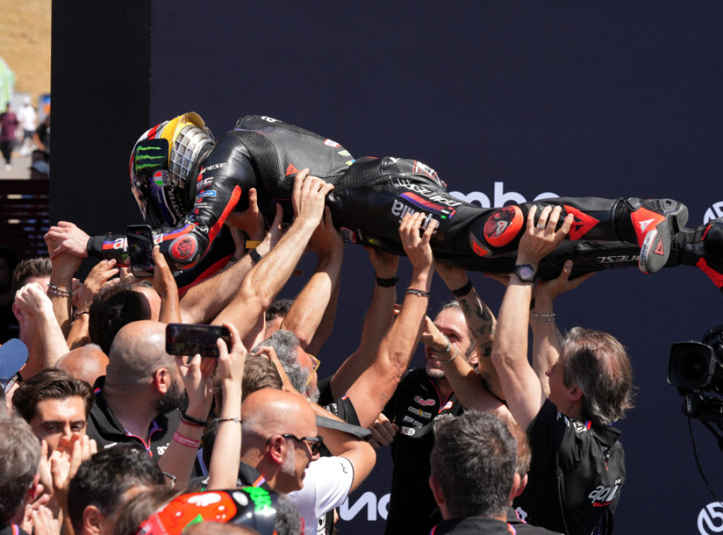 Motociklista Aprilije Marko Beceki pobedio na Velikoj nagradi Italije