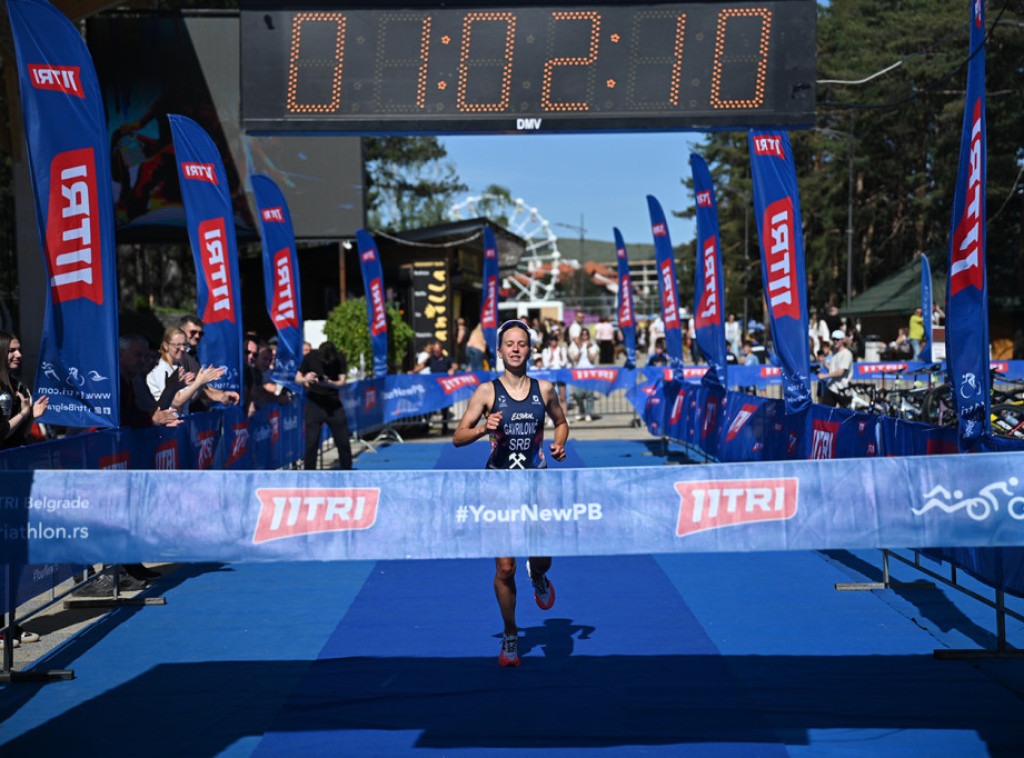 Vladimir Danko i Lana Gavrilović šampioni Srbije u sprint triatlonu