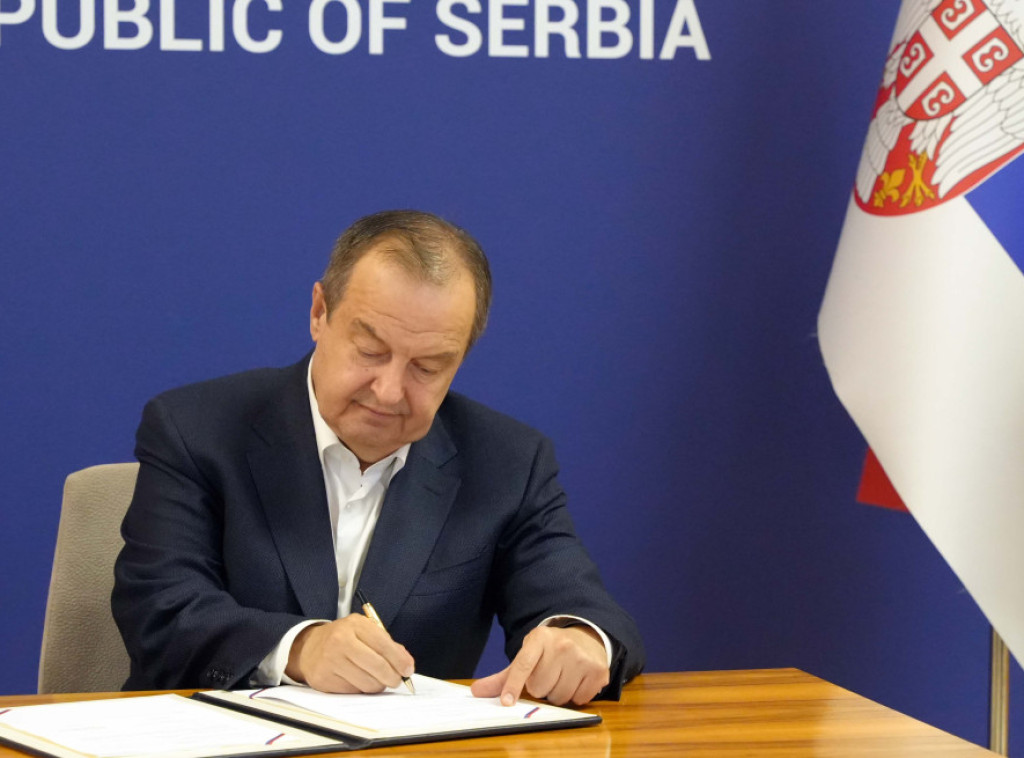 Dačić potpisao Sporazum o pristupanju Mreži partnerskih akademija Fronteksa