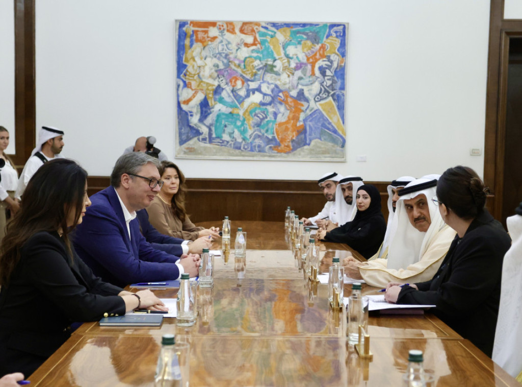 Aleksandar Vučić sa Sakrom Gobašem: Ujedinjeni Arapski Emirati jedan od najznačajnijih parntera Srbije