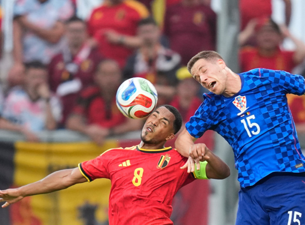 Fudbaleri Belgije kao gosti pobedili Hrvatsku u prijateljskom meču