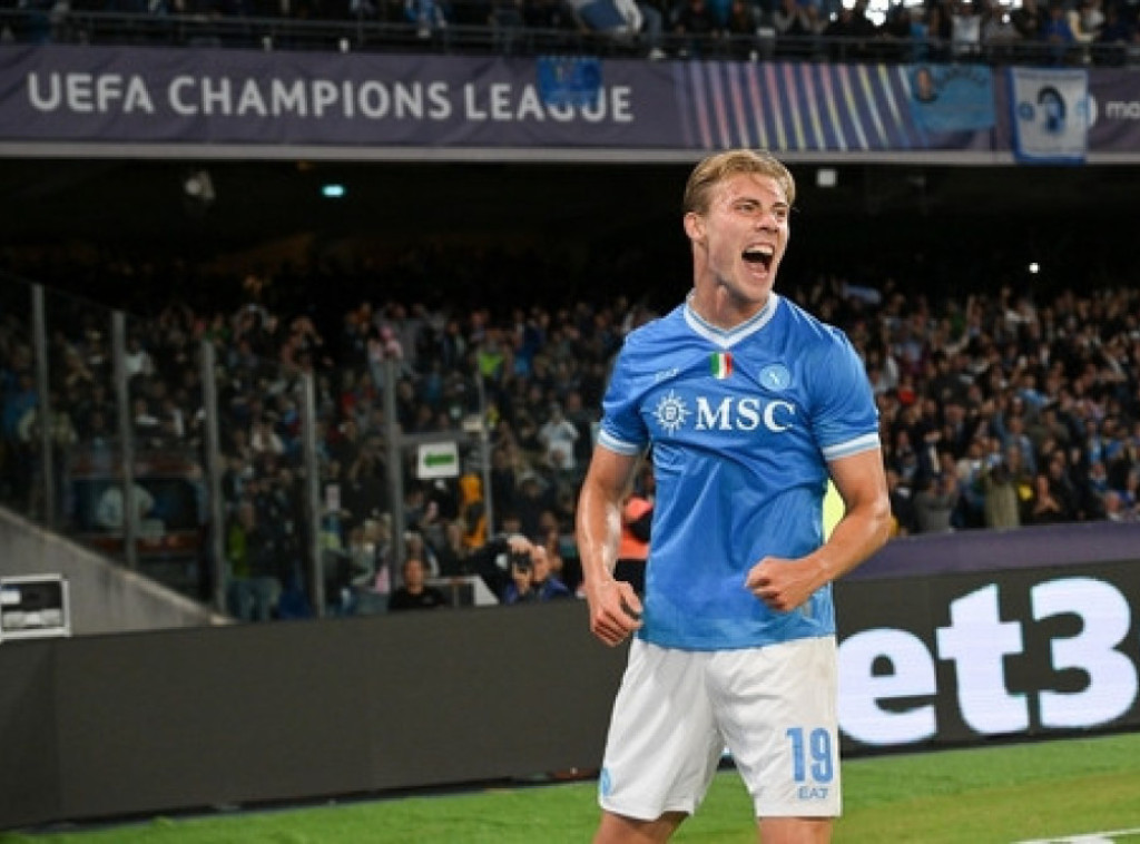 Danski fudbaler Rasmus Hojlund ostaje u Napoliju