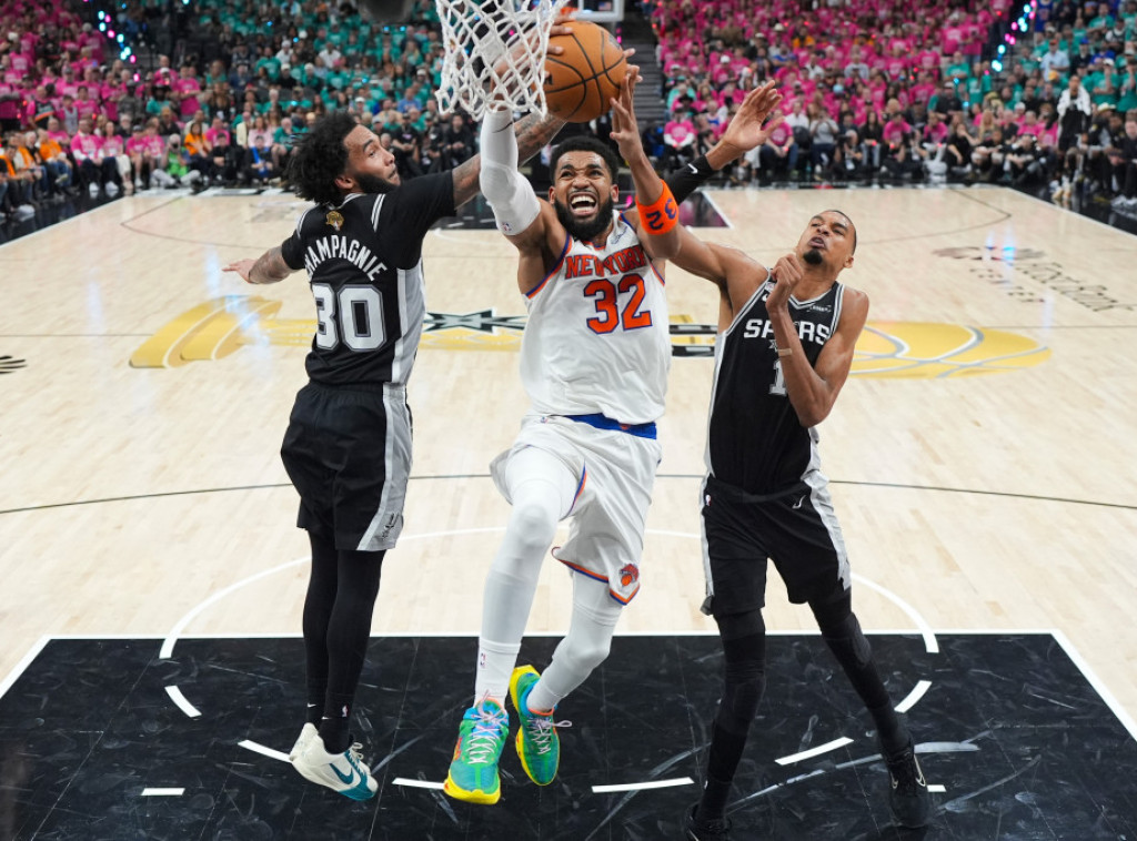 Košarkaši Njujorka poveli protiv San Antonija u NBA finalu