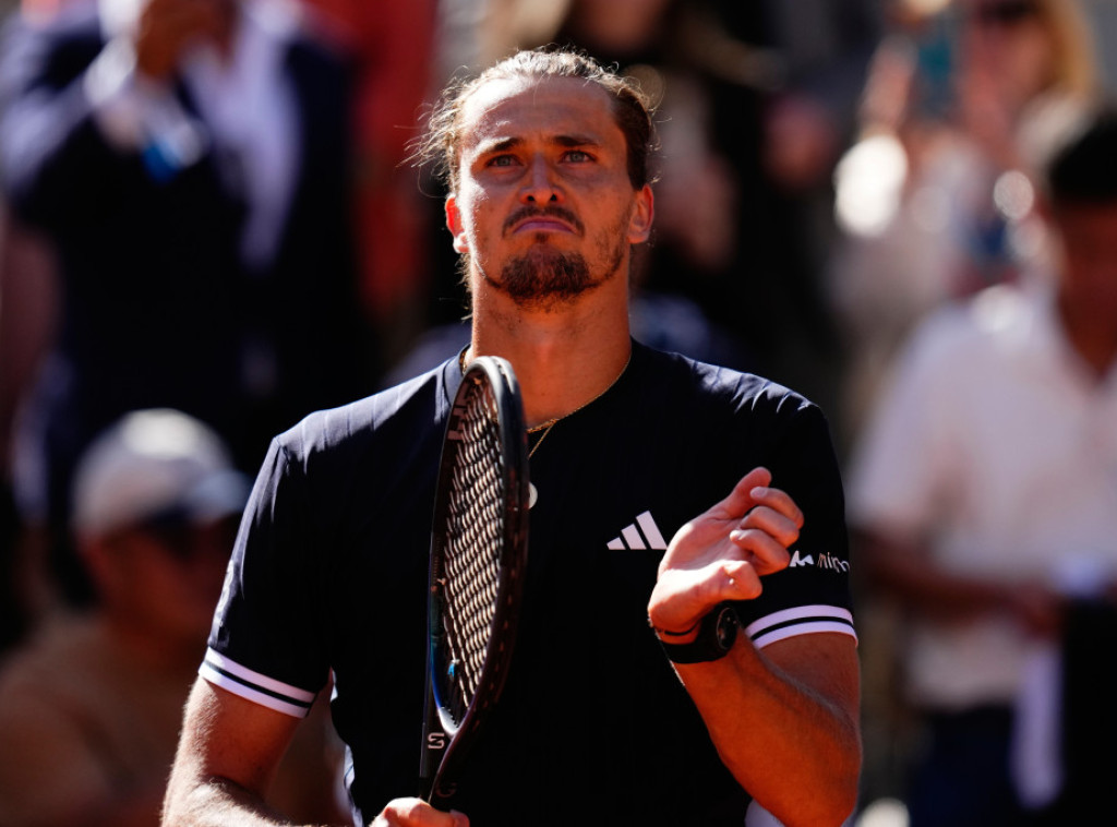 Nemački teniser Aleksander Zverev plasirao se u finale Rolan Garosa