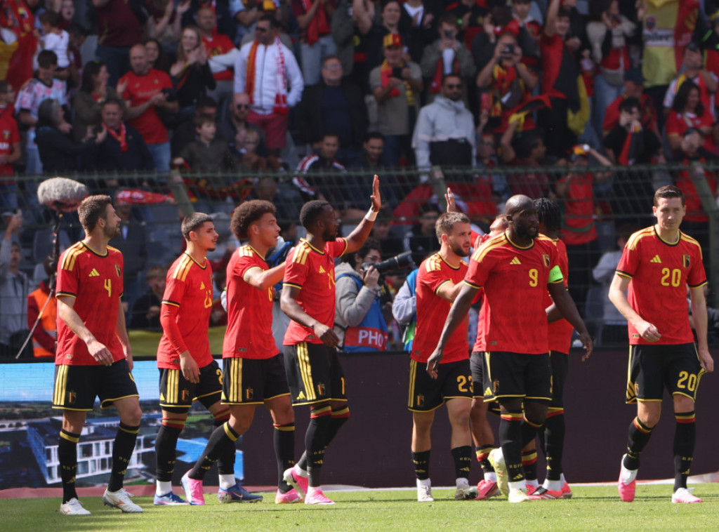 Fudbaleri Belgije deklasirali Tunis u prijateljskom meču pred Svetsko prvenstvo