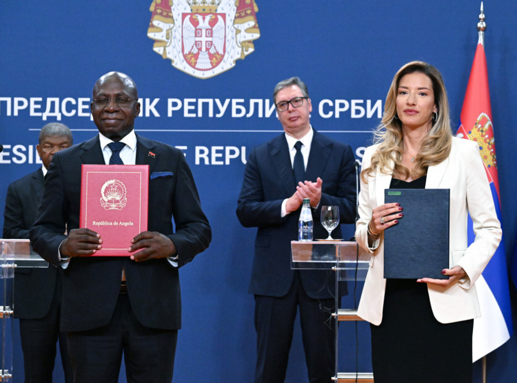 Jovana Joksimović potpisala ugovor o saradnji agencije Tanjug sa angolskom agencijom Agnop