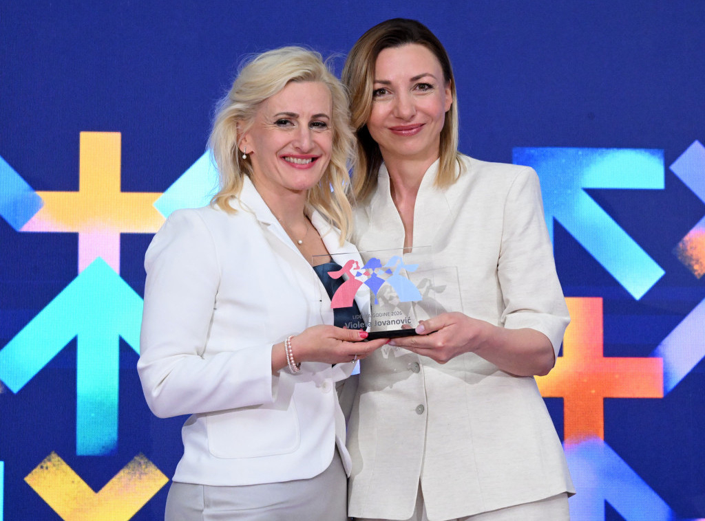Violeta Jovanović dobila nagradu "Liderka godine"