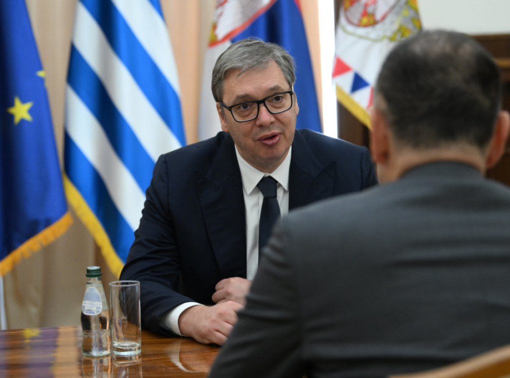 Vucic, Gerapetritis discuss strengthening of Serbia-Greece relations, EU perspective