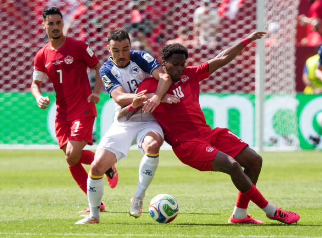 Fudbaleri BiH i Kanade remizirali u Torontu na startu Mundijala
