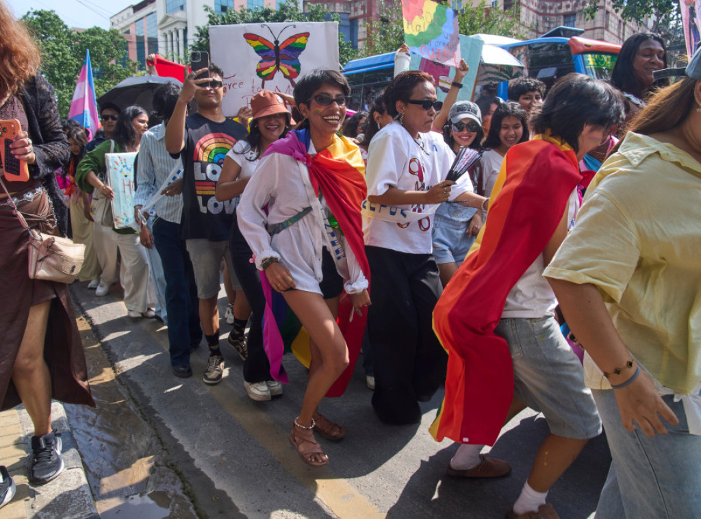 Nepal: Stotine pripadnika LGBT+ zajednice proslavljaju Mesec ponosa u Katmanduu