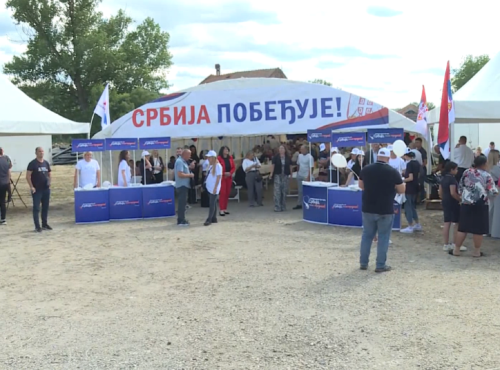 U Umčarima sabor Srbija pobeđuje; Lončar: Srbija ekonomski napreduje zahvaljujući Vučiću