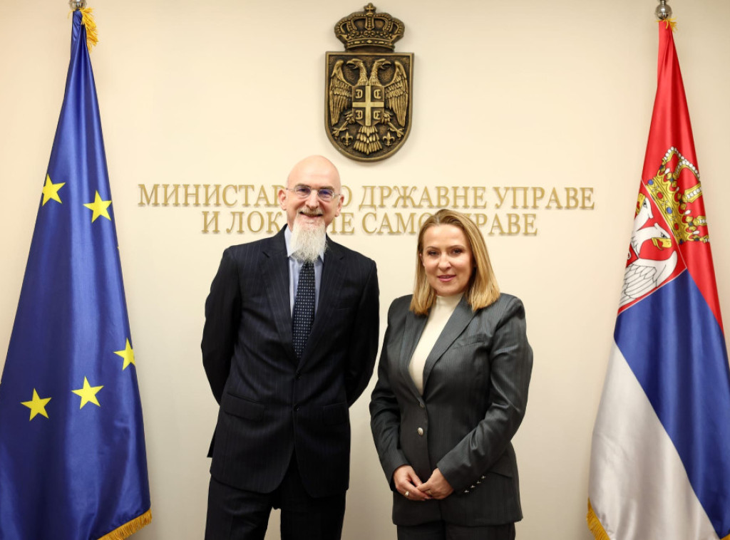 Paunović razgovarala sa Gorijem: Reforma javne uprave jedan od procesa na putu ka EU