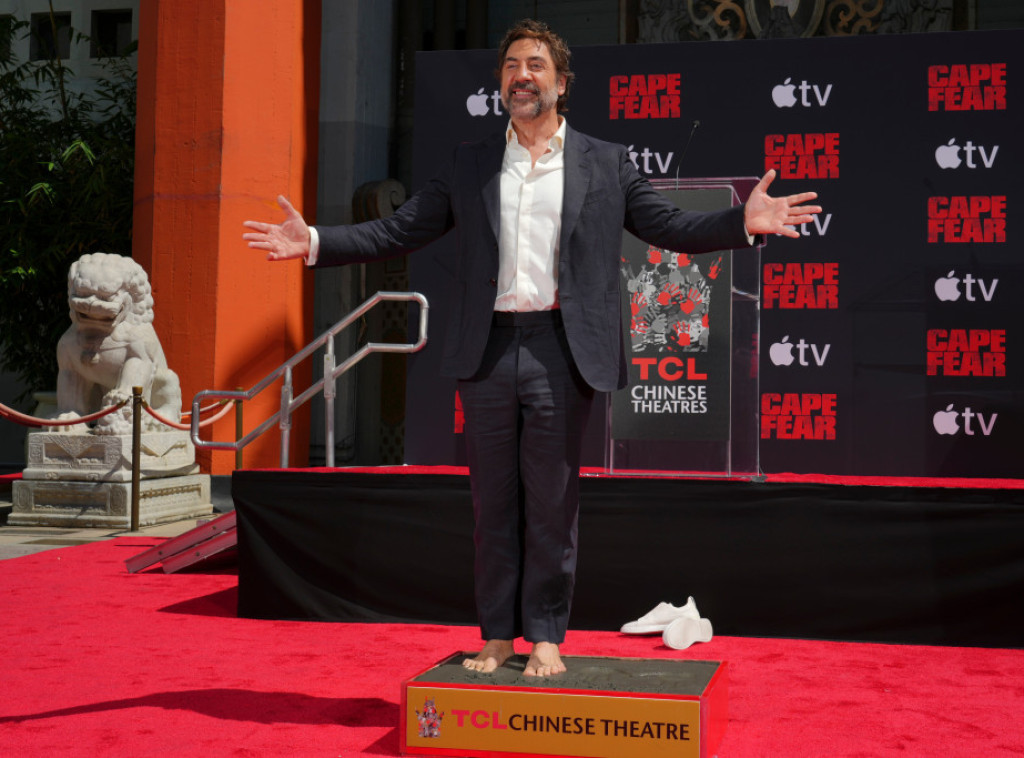 Bardem ostavio trag stopala u Holivudu i odao počast porodičnom nasleđu