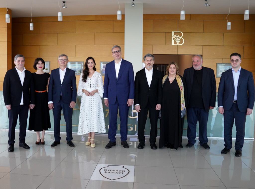 Vučić u poseti manastiru Svetog Đorđa u Alaverdiju u Gruziji