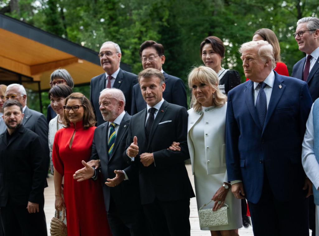 Zelenski: Razgovarao sam sa Trampom i Makronom nakon samita G7 u Evijanu