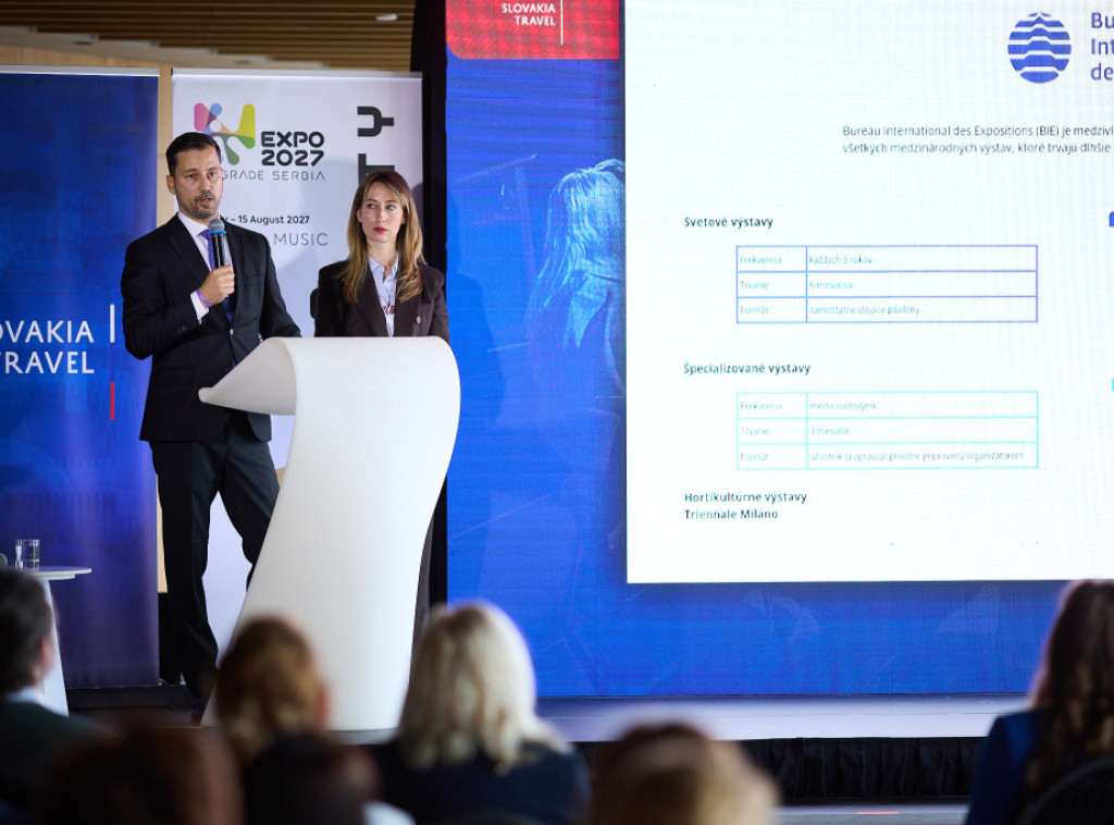 Slovački Ekspo 2027 tim predstavio mogućnosti izložbe na Horeka konferencije