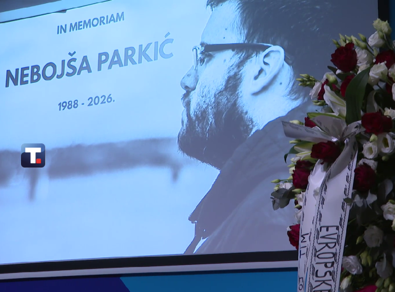 Komemoracija novinaru Nebojši Parkiću održana u Evropskoj kući u Beogradu