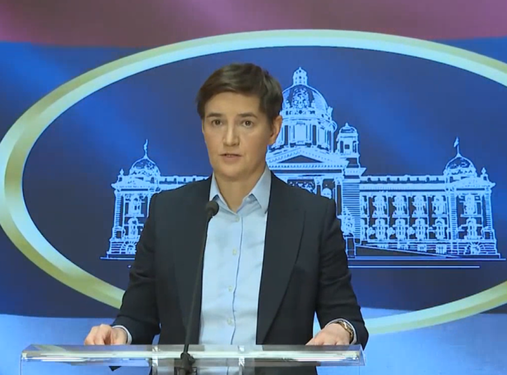 Brnabić: Zvanična Podgorica, ne Crna Gora, pokazala da Srbiji želi sve najgore