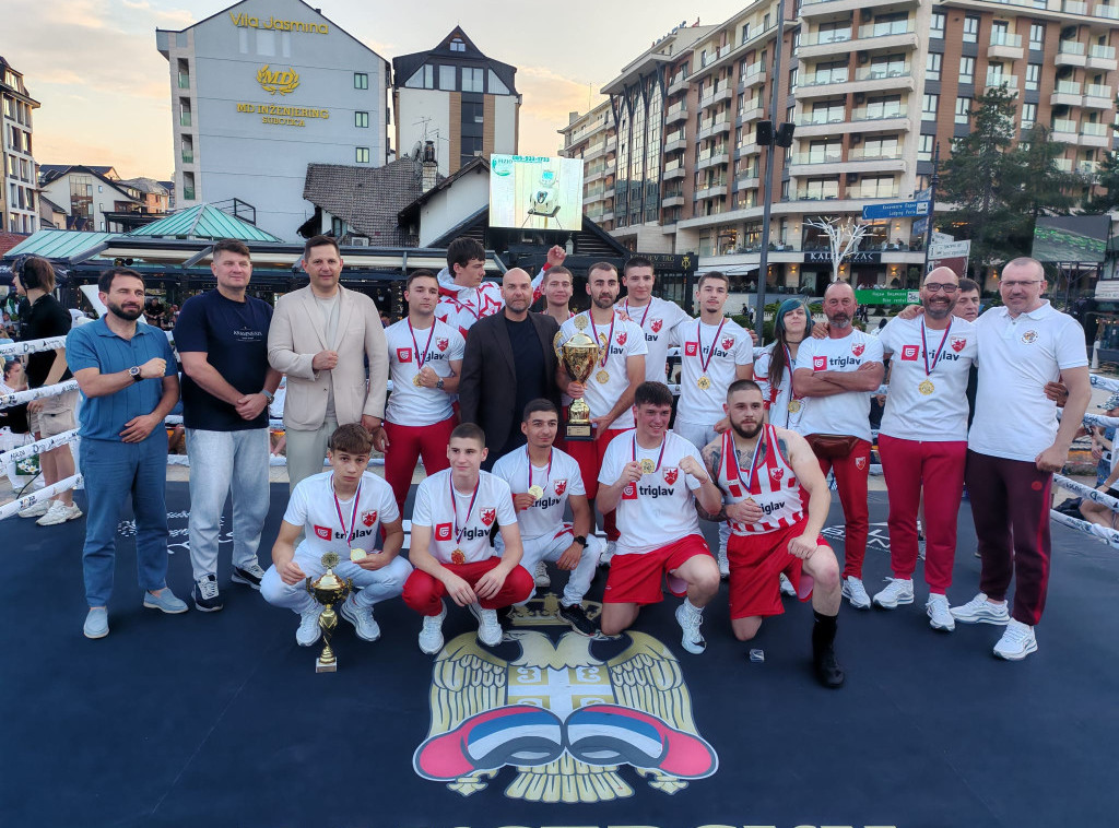 Bokseri Crvene zvezde osvojili titulu šampiona Srbije
