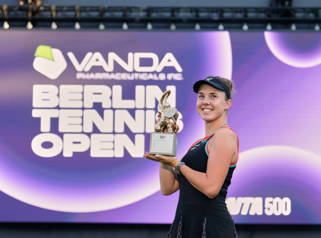 Češka teniserka Linda Noskova osvojila turnir u Berlinu