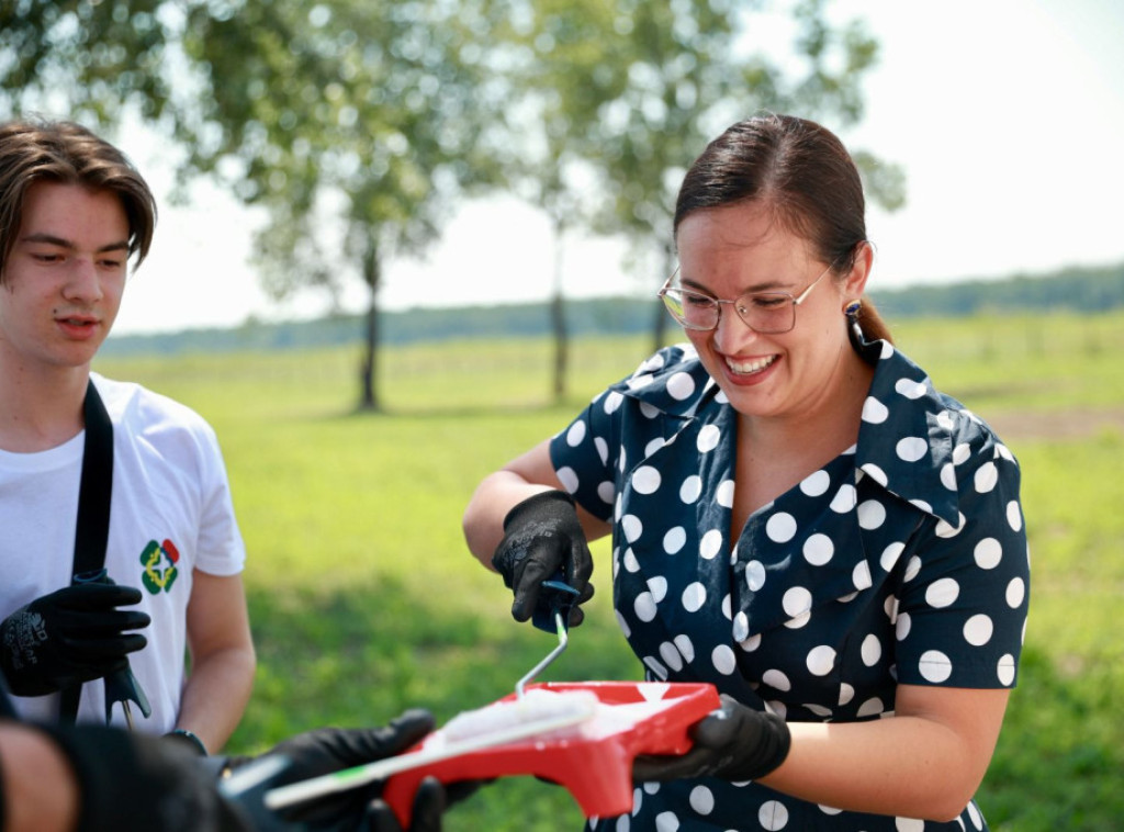 Ministarka Pavkov u Parku prirodne Mali Bosut: Mladi spremni da rade za prirodu i svoju zajednicu