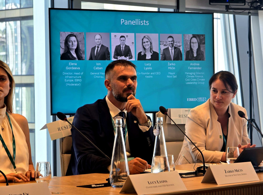 Mićin učestvovao na sastanku gradonačelnika zelenih gradova EBRD u Londonu