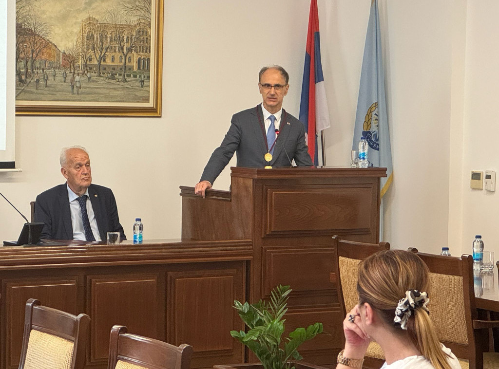 Macut inaugurisan u inostranog člana Akademije nauka i umjetnosti Republike Srpske