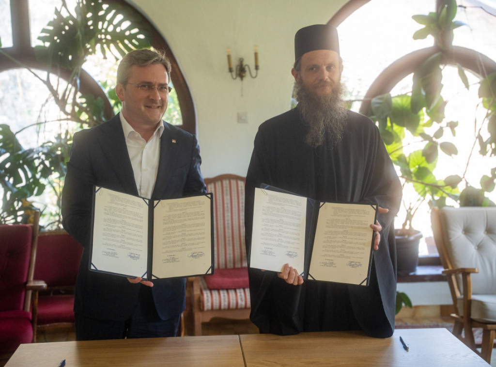 Ministarstvo kulture: Manastiru Studenica 11,7 miliona dinara