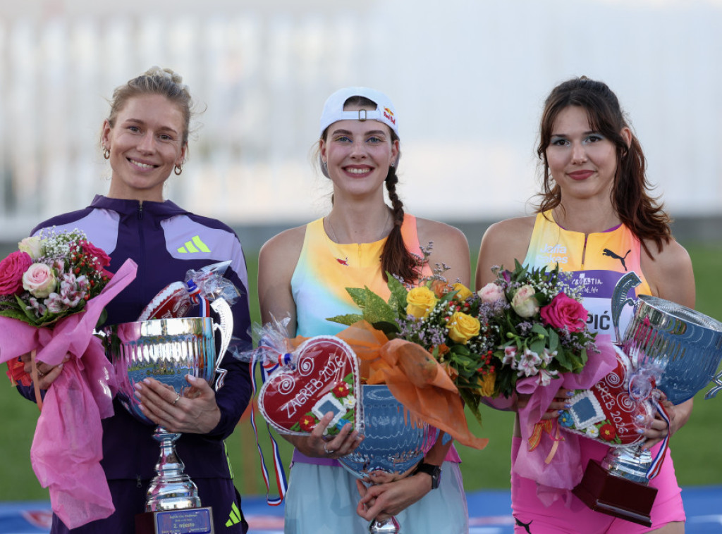 Angelina Topić zauzela drugo mesto na mitingu u Zagrebu