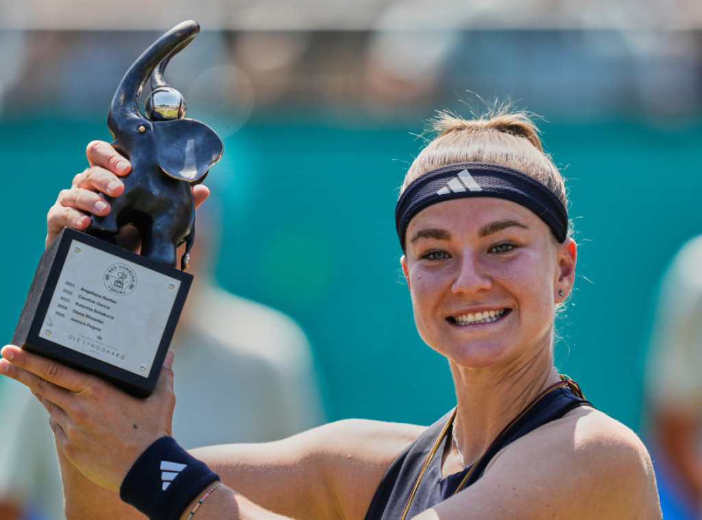 Češka teniserka Karolina Muhova osvojila WTA turnir u Bad Homburgu