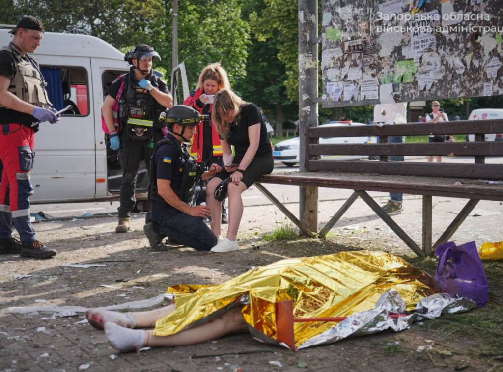 Napad ruskog drona na autobus u Zaporožju, poginule tri, a ranjeno osam osoba