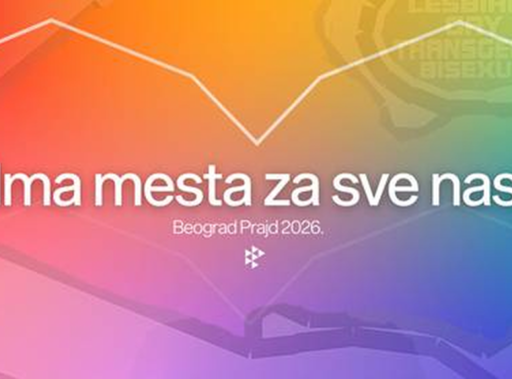 Slogan Beograd Prajda 2026. isti kao i na prvom Beograd Prajdu: Ima mesta za sve nas