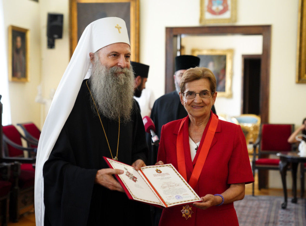 Patrijarh odlikovao Danicu Marinković, koja je kao sudija demaskirala slučaj Račak