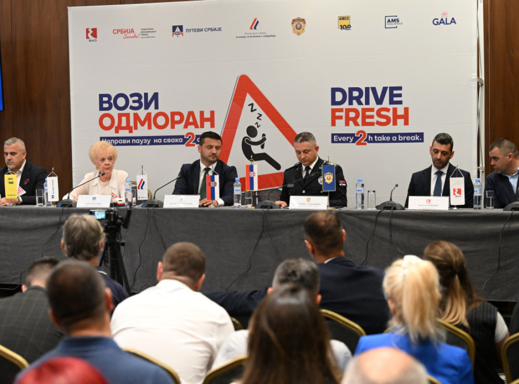 Počela kampanja "Vozi odmoran" - na svaka dva sata pauza od 15 minuta